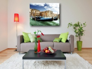 Tablou Canvas - Gondole in Venetia - Img 4