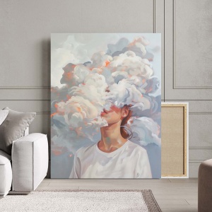 Tablou Canvas - Head in the Clouds - Img 2