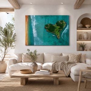 Tablou Canvas Heart Island
