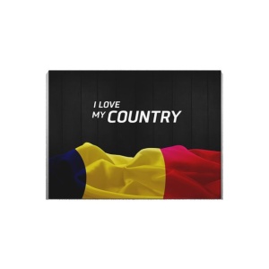 Tablou Canvas I Love My Country - Img 2