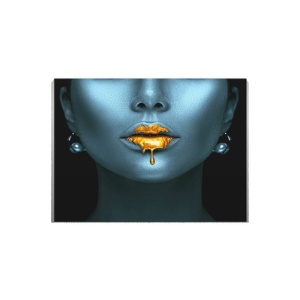 Tablou Canvas Liquid Gold - Img 2