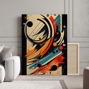 Tablou Canvas Modern Abstract - Abstract cartoon layout