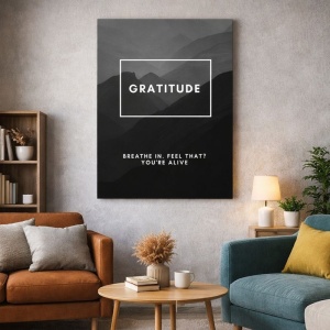 Tablou Canvas Motivational - Gratitude (definition)