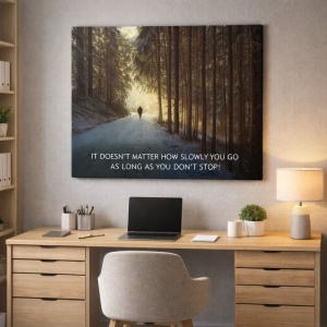 Tablou Canvas Motivational - Just Walk!
