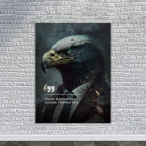 Tablou Canvas Personalizat - Business Animals - Eagle - Img 4