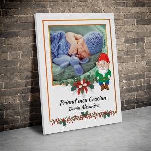 Tablou Canvas Personalizat - Primul meu Craciun (piticut) - Img 3