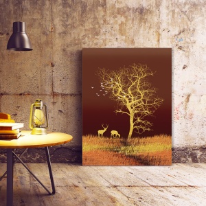 Tablou Canvas Sacred Golden Tree