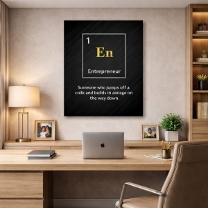 Tablou Motivational - Entrepreneur (element)