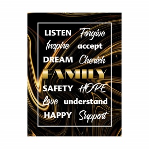 Tablou Motivational - Family keywords - Img 3
