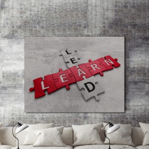 Tablou Motivational - Lead, Learn - Img 2