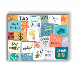 Tablou Motivational - Motivational Sticky Notes - Img 4