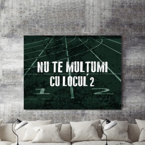 Tablou Motivational - Nu Te Multumi Cu Locul 2 - Img 2