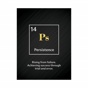 Tablou Motivational - Persistence (element) - Img 2