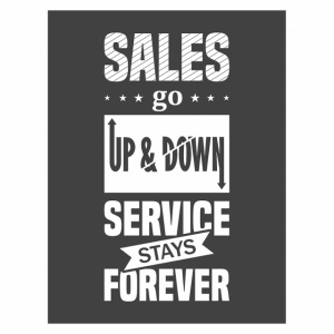 Tablou Motivational - Sales Go Up And Down - Img 4