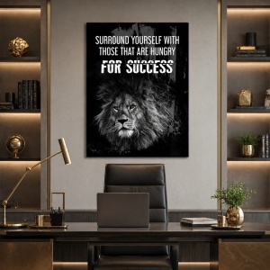 Tablou Motivational - Surround By People Hungry For Success