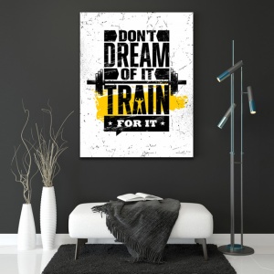 Tablou Motivational - Train for it - Img 3