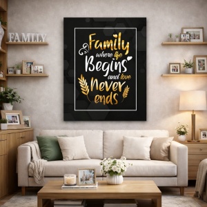 Tablou Motivational - Where life begins