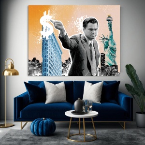 Tablou Motivational - Wolf of Wall Street (Rich in New York) - Img 2