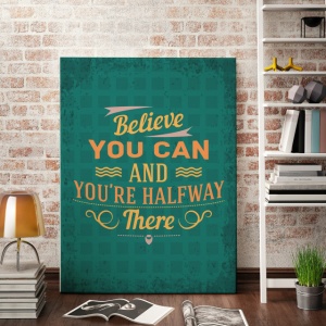 Tablou Motivational - You Are Halfway There - Img 3