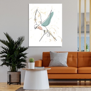 Tablou One line bird 2 - Img 3