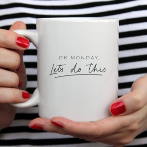 Cana cu Mesaj Ok Monday - Img 4