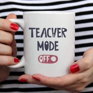 Cana cu Mesaj Teacher Mode Off - Img 4