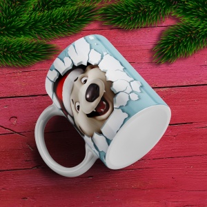 Cana De Craciun - Papa Polar Bear