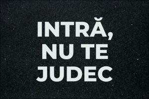 Covor de intrare personalizat - 60x40cm - Intra Nu Te Judec - Img 2