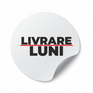Etichete personalizate LIVRARE LUNI, 100 buc, PVC, rezistente la apa - Img 2