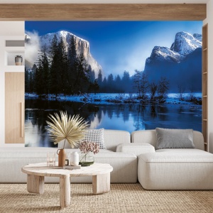 Foto tapet Frozen lake