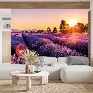 Foto tapet Lavender fields - Img 3