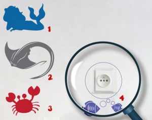 Pachet Stickere Pentru Prize - Acvatic