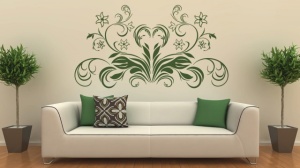 Sticker De Perete Abstract Floral 04 - Img 2