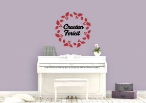 Sticker De Perete Craciun Fericit