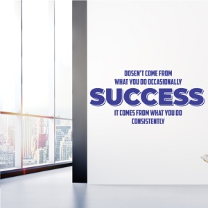 Sticker De Perete Cu Mesaj - Success Is What You Do - Img 5