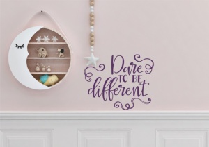 Sticker De Perete Dare To Be Different