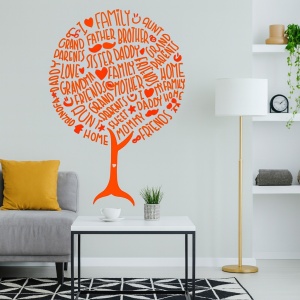 Sticker De Perete Family Tree - Copacul Familiei