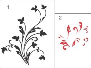 Sticker De Perete Floare Moderna - Img 3