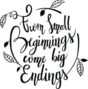 Sticker De Perete From Small Beginnings - Img 3