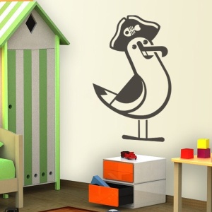 Sticker De Perete Pescarusul Pirat