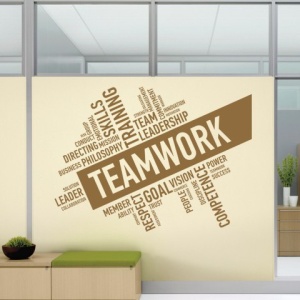 Sticker De Perete Teamwork