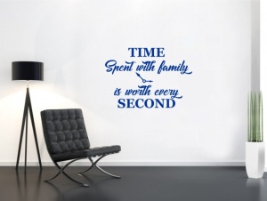 Sticker De Perete Time Spent With Family - Img 2