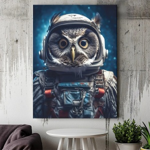 Tablou Animale Fantastice - Astro Owl