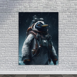 Tablou Animale Fantastice - Explorer Penguin - Img 3