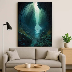 Tablou Canvas - Abyss - Img 2