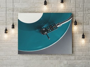 Tablou Canvas Blue Vinyl - Img 3