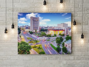 Tablou Canvas Bucurestiul Colorat - Img 3