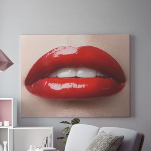 Tablou Canvas Buze Savuroase