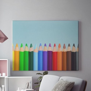 Tablou Canvas Creioane In Linie