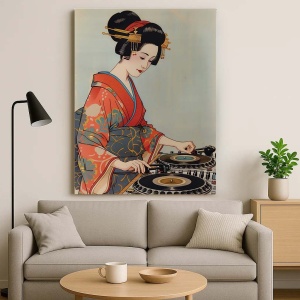 Tablou Canvas - DJ Geisha - Img 3